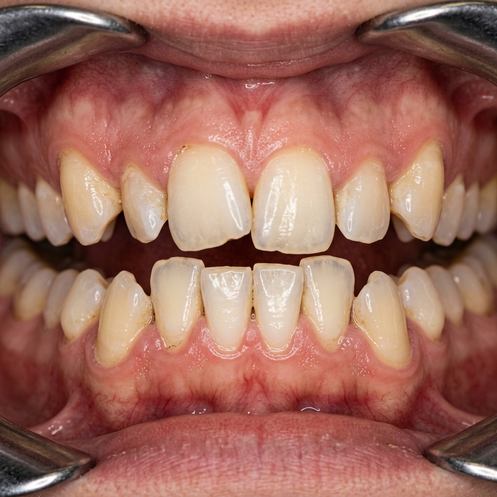 État Avant - Orthodontie par Aligneurs Invisibles Sur-Mesure